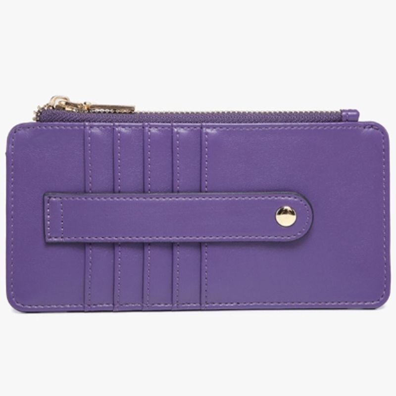Saige Wallet Dark Purple